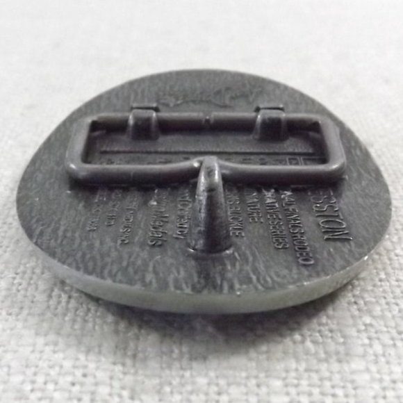 1995 National Finals Rodeo Miniature Belt Buckle - Picture 6 of 7